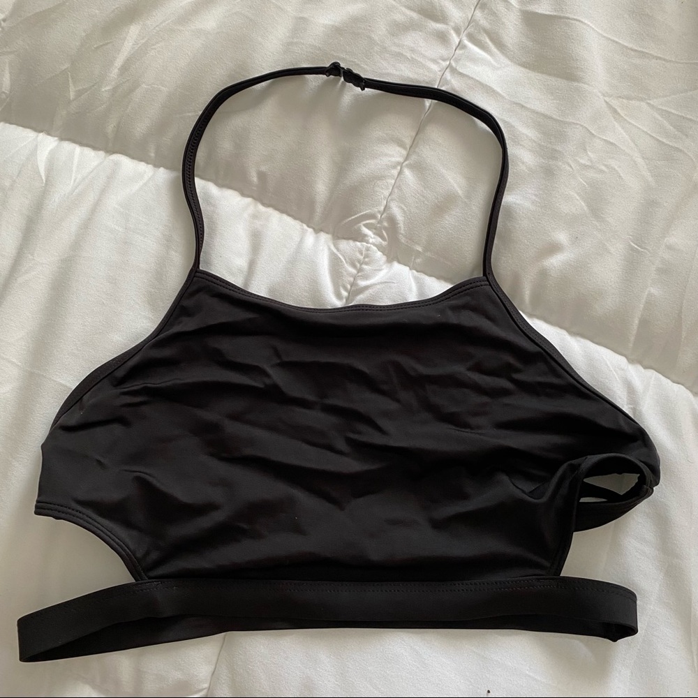 Med Black Halter Bikini Top from Urban Outfitters